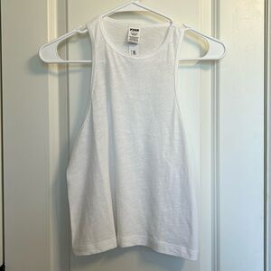 NWT xs Victorias Secret pink cropped tank